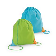 Sacola tipo mochila personalizada em non woven - comprar online