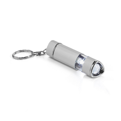 Chaveiro lanterna em alumínio com lanterna LED e personalizado com seu logo. na internet