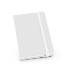 Imagem do Caderno personalizado de bolso tipo moleskine com 80 folhas não pautadas, capa dura em couro sintético
