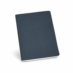 Caderno A5 com 40 folhas e capa flexível em cartão personalizada. - Mkt Brindes Personalizados 