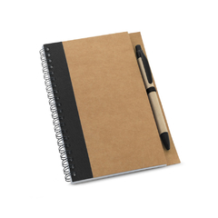 Caderno B6 espiral personalizado e com 60 folhas não pautadas de papel reciclado na internet