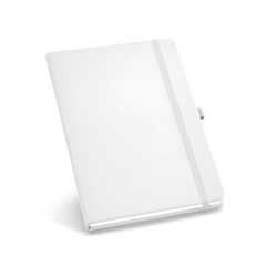 Caderno capa dura em couro sintetico e personalizada formato B6 - loja online