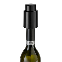 Rolha a vácuo para garrafa de vinho e bebidas, confeccionada em ABS personalizada - loja online
