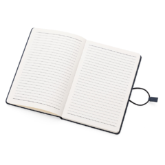 Caderno de anotações com elástico capa dura personalizada e em tecido poliéster na internet