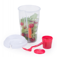 Copo plástico salada personalizado de 800 ml - comprar online