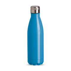 Imagem do Squeeze garrafa personalizada, em inox com pintura epox e capacidade 750ml e tampa metal com anel de vedação