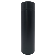 Garrafa Squeeze Térmica Em Inox Com Termômetro na tampa e personalizada - Mkt Brindes Personalizados 