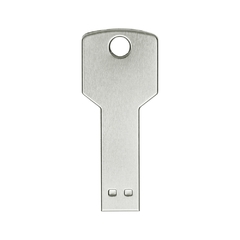 Imagem do Pen drive alumínio formato chave personalizado