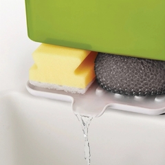 Organizador de pia porta esponja, sabão e detergente - loja online