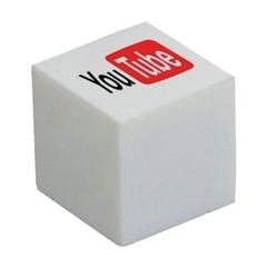 Bolinha cubo anti stress em pu personalizada e em formato Cubo na internet
