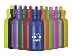 Squeeze 500ml em plástico pp colorido e resistente e personalizado. na internet