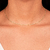 COLAR CHOKER CORDÃO BAIANO 3MM DOURADO - comprar online