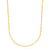 COLAR CHOKER ELO PORTUGUES LISO DOURADO