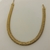 COLAR CHOKER MALHA SNAKE 6MM DOURADO na internet