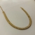 COLAR CHOKER MALHA SNAKE 6MM DOURADO - comprar online