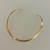 COLAR CHOKER ARO LISO RETO DOURADO - comprar online