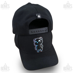 Boné Anth Co - Urso Ursinho - Preto - Aba Curva - Snapback - Original - Unisex