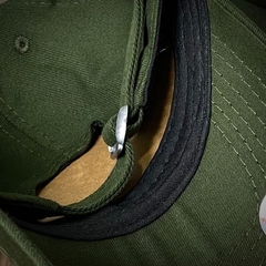 Boné New York - Clássico - Fitinha Strapback - Verde Militar - Combina com tudo - Envio Imediato na internet