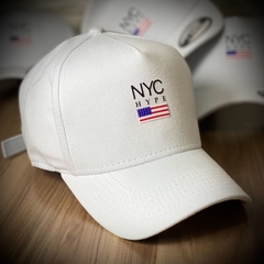 Boné Hype - NYC Bandeira dos Estados unidos - Branco - Original De Alta Qualidade na internet