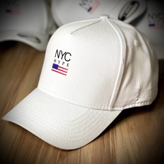 Boné Hype - NYC Bandeira dos Estados unidos - Branco - Original De Alta Qualidade