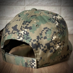 Boné Leopard - CAP MILITAR - Camuflagem Pixel Verde - Lançamento de Alta Qualidade - Envio Imediato na internet