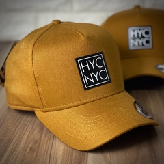 Boné Hype - HYC NYC Caramelo - Lançamento de Alta Qualidade - Envio Imediato na internet