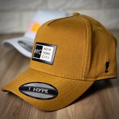 Boné Hype - NYC Quadrado Caramelo - Lançamento de Alta Qualidade - Envio Imediato - loja online