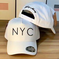 Boné New York City - Branco - Young Money - Original - Fecho Plástico - Combina com tudo - Envio Imediato - Qualidade Alta - comprar online