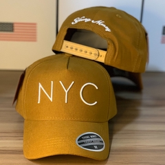 Boné New York City - Caramelo - Young Money - Original - Fecho Plástico - Combina com tudo - Envio Imediato - Qualidade Alta - comprar online