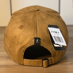 Boné Hype - NYC Camurça - Caramelo - Original - Fecho StrapBack - Combina com tudo - Envio Imediato - Qualidade Alta na internet