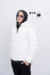 Campera importada puffer brillosa