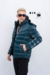 Campera importada puffer brillosa - tienda online