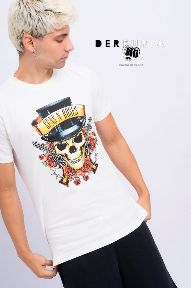 Remera Slim Guns N Roses Comprar En Derfuria Jeans