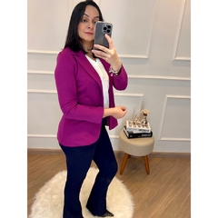 Blazer de Ponto Roma Fucsia - loja online