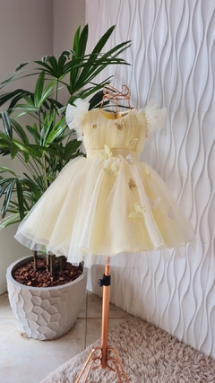 Vestido Magic Fairy amarelo baby