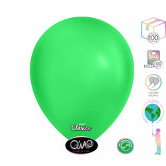 Bolsa de 100 globos látex de 10 pulgadas #10 (Gama Clásica) - Confi Fiesta Dulcería y Batucadas