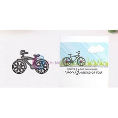 Matriz Faquinha corte metal scrapbook papel EVA - FDIV-080 - mini bicicleta - comprar online