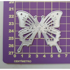 Matriz Faquinha corte metal scrapbook papel EVA - FFAU-010 - borboleta grande