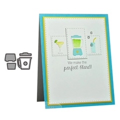 Matriz Faquinha corte metal scrapbook papel EVA - FDIV-099 - mini utensilio domestico liquidificador - comprar online