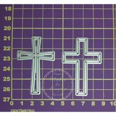 Matriz Faquinha corte metal scrapbook papel EVA - FDIV-016 - cruz cristão 1 peça, escolher modelo (ATENÇÃO!!! ESCOLHER O MODELO DESEJADO)