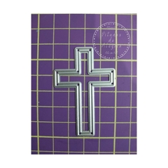 Matriz Faquinha corte metal scrapbook papel EVA - FDIV-016 - cruz cristão 1 peça, escolher modelo (ATENÇÃO!!! ESCOLHER O MODELO DESEJADO) - comprar online