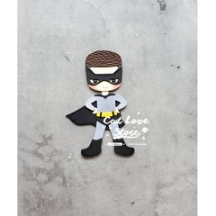 Matriz Faquinha corte metal scrapbook papel EVA - FBON-009 - batman batgirl na internet