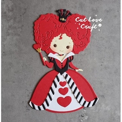 Matriz Faquinha corte metal scrapbook papel EVA - FBON-039 - personagem Alice no País das Maravilhas (ATENÇÃO!!! ESCOLHER O MODELO DESEJADO) - comprar online