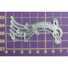 Matriz Faquinha corte metal scrapbook papel EVA - FDIV-041 - notas musicais nota musical música (ATENÇÃO!!! ESCOLHER O MODELO DESEJADO) - comprar online