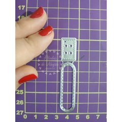 Matriz Faquinha corte metal scrapbook papel EVA - FDIV-095 - mini bandagem curativo cura corte