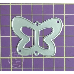 Matriz Faquinha corte metal scrapbook papel EVA - FDIV-168 - fivela coração borboleta flor circulo 1 peça (ATENÇÃO!!! ESCOLHER O MODELO DESEJADO) - comprar online