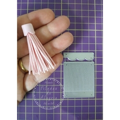 Matriz Corte Metal Scrapbook - FDIV-051 - mini tassel