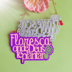 Matriz Corte Metal Scrapbook - FLET-065 - Floresça... - comprar online