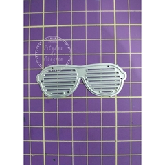 Matriz Faquinha corte metal scrapbook papel EVA - FDIV-027 - novos óculos grandes vários modelos 1 peça (ATENÇÃO!!! ESCOLHER O MODELO DESEJADO)