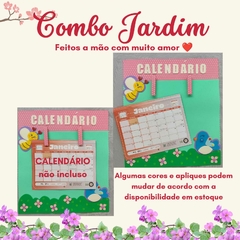 Combo Jardim EVA - 5 cartazes - Pitadas de Alegria - Arte em EVA